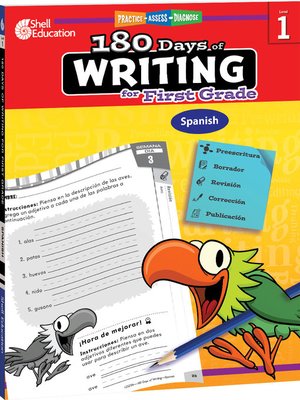 cover image of 180 Days of Writing for First Grade